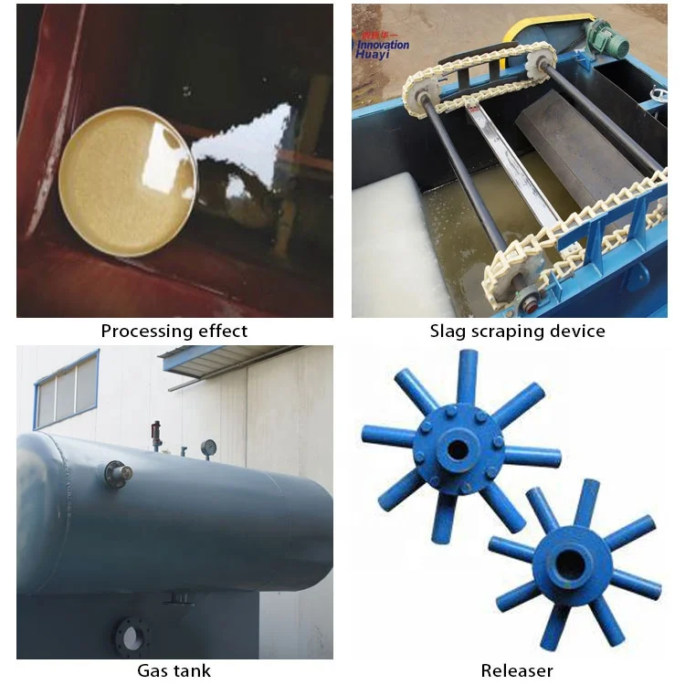 Waste water daf system new dissolved air flotation equipment units
