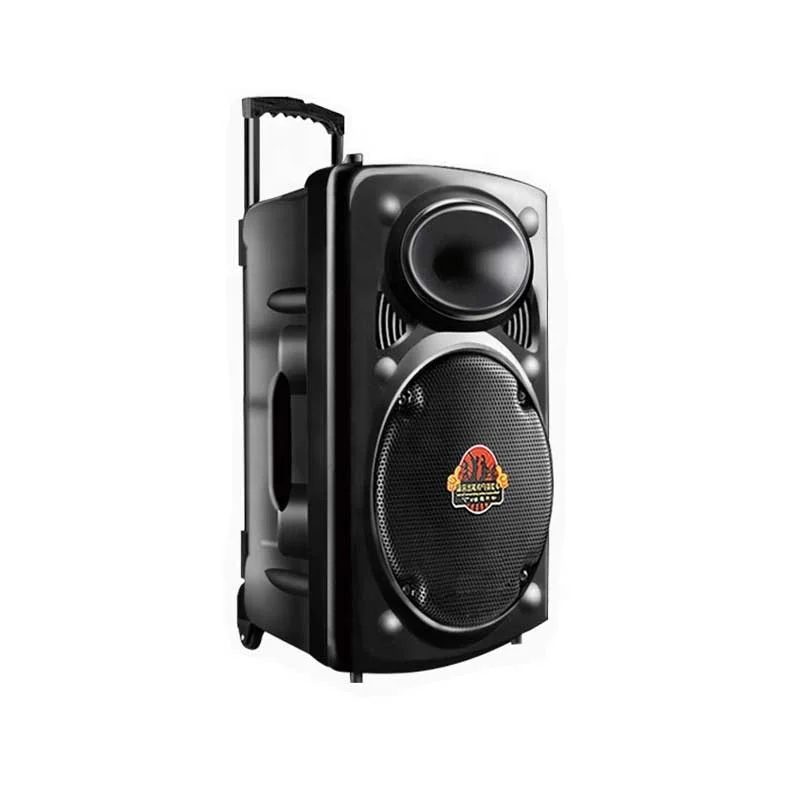 12/15 Inch Blue tooth Portable Rechargeable Battery PA Speaker With Wireless Microphone