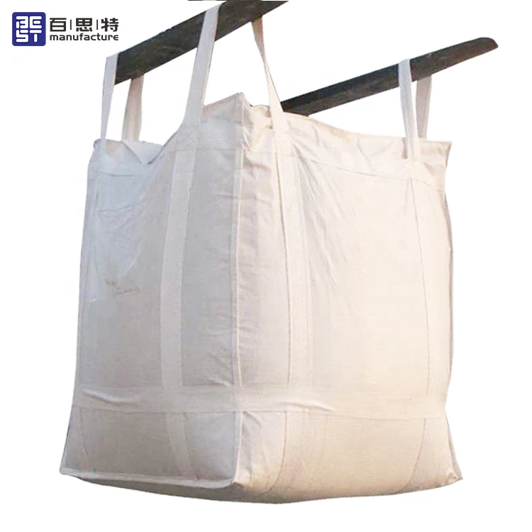 2 ton FIBC jumbo bags packing for copper ore and mineral, safety factor:5:1