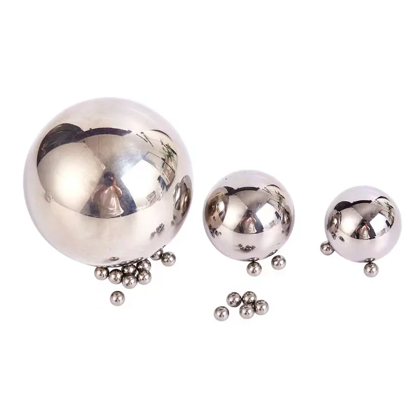 AISI52100 100cr6 cr15 g10 - g100 9.525mm 11.112mm solid chrome steel balls for bearing