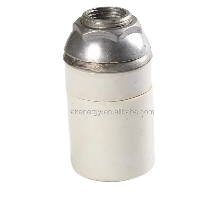 ceiling ceramic lamp holder type E40 screw electric light bulb holder