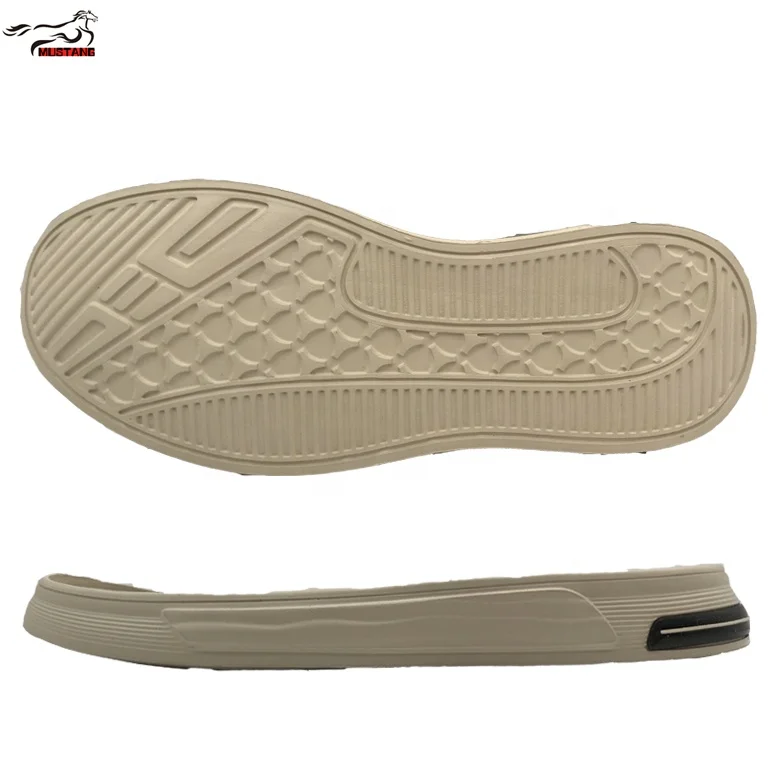 Mustang China High Quality Manufacturing Flat Sports Men Women Sneakers Outsole Casual Shoe Sole TPR Rubber Sole for Columbia