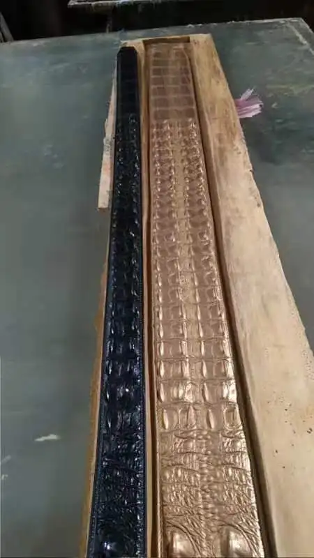 Customized leather embossed plate for leather belt making machine