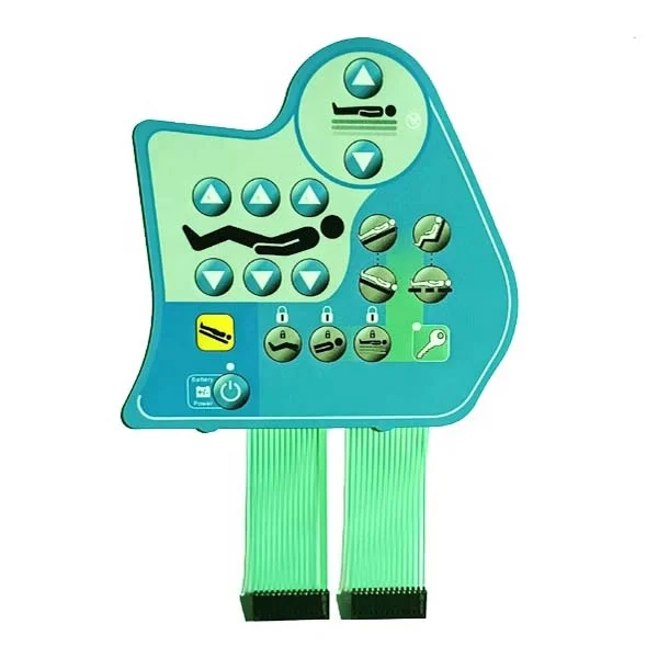 Good quality factory directly Drum bag custom keypad membrane keyboard flat membrane switch for Medical Equipment