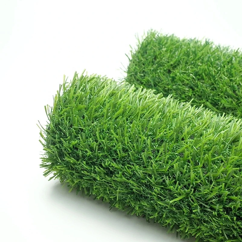 SDMS Nature looking Green Grass  C shape Landscaping Garden Artificial Turf Shandong China factory
