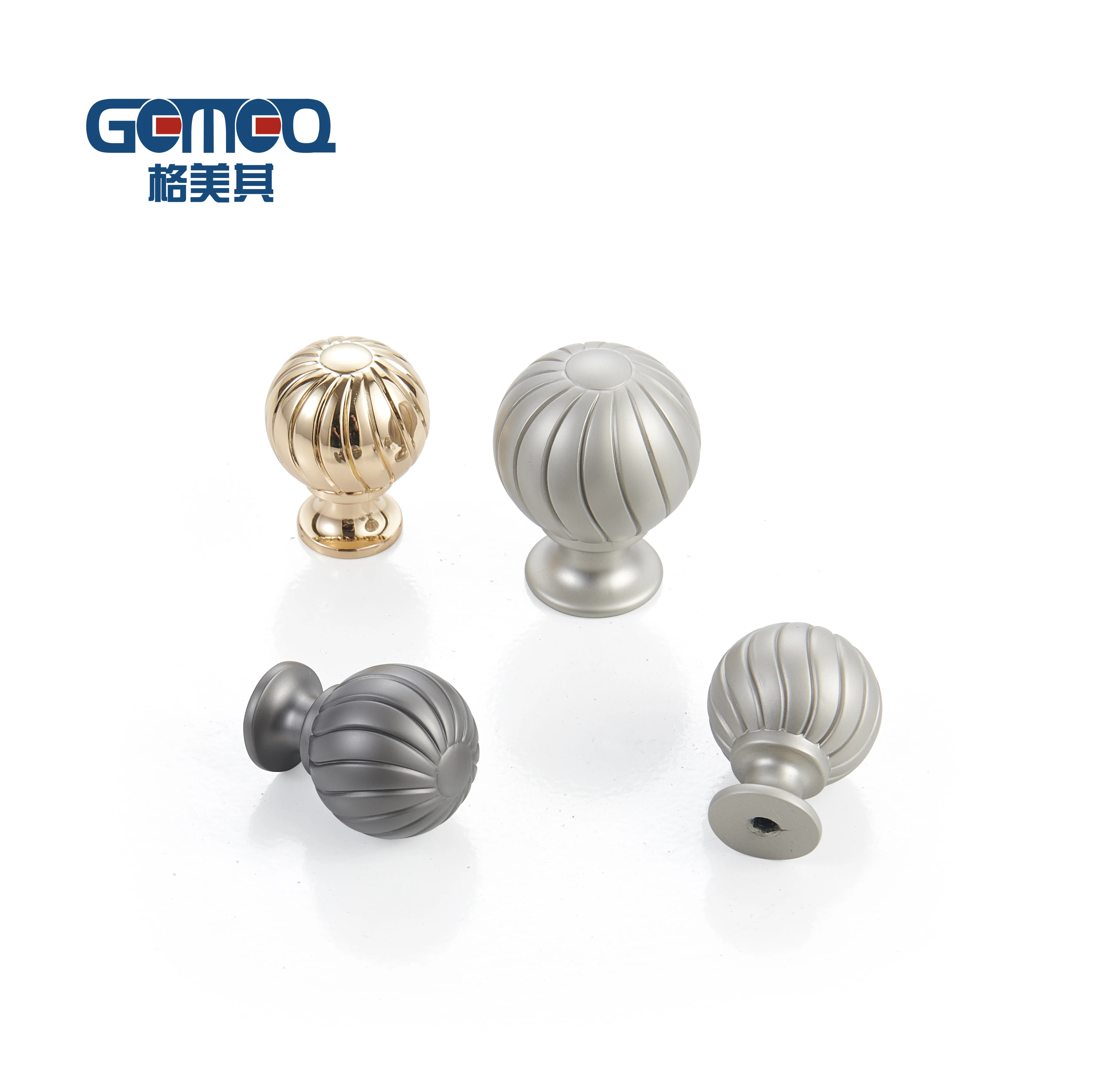 Direct Manufacturer Customized Item Luxury Gold Door Knobs Drawer