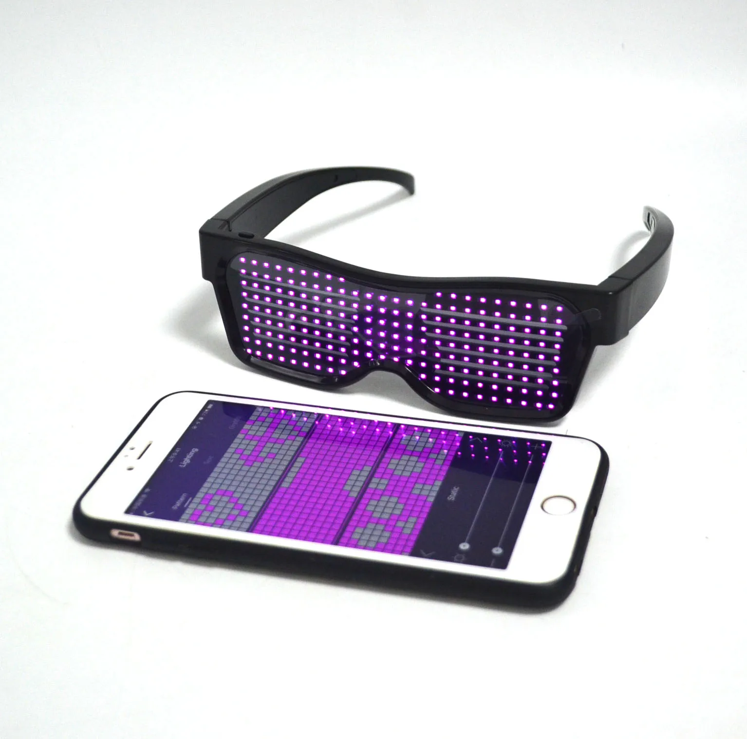 Super September New Design  LED Luminous Glasses for Halloween