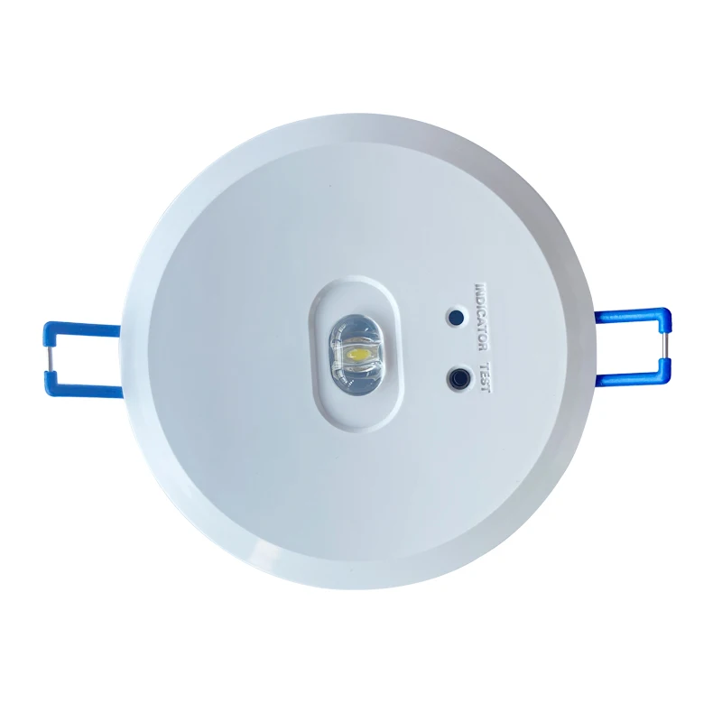 Ceiling Recessed Battery Backup Automatic LED Rechargeable Corridor Lens Emergency Light