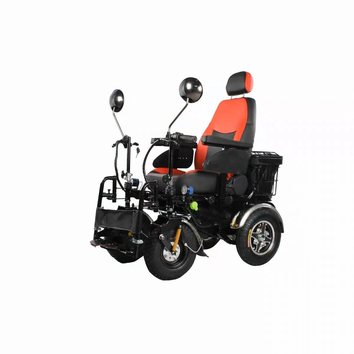 All Terrain Electric Wheelchairs With Fat Knobby Tires Off Road Wheelchair Power chair Strong Power Offroad Wheels