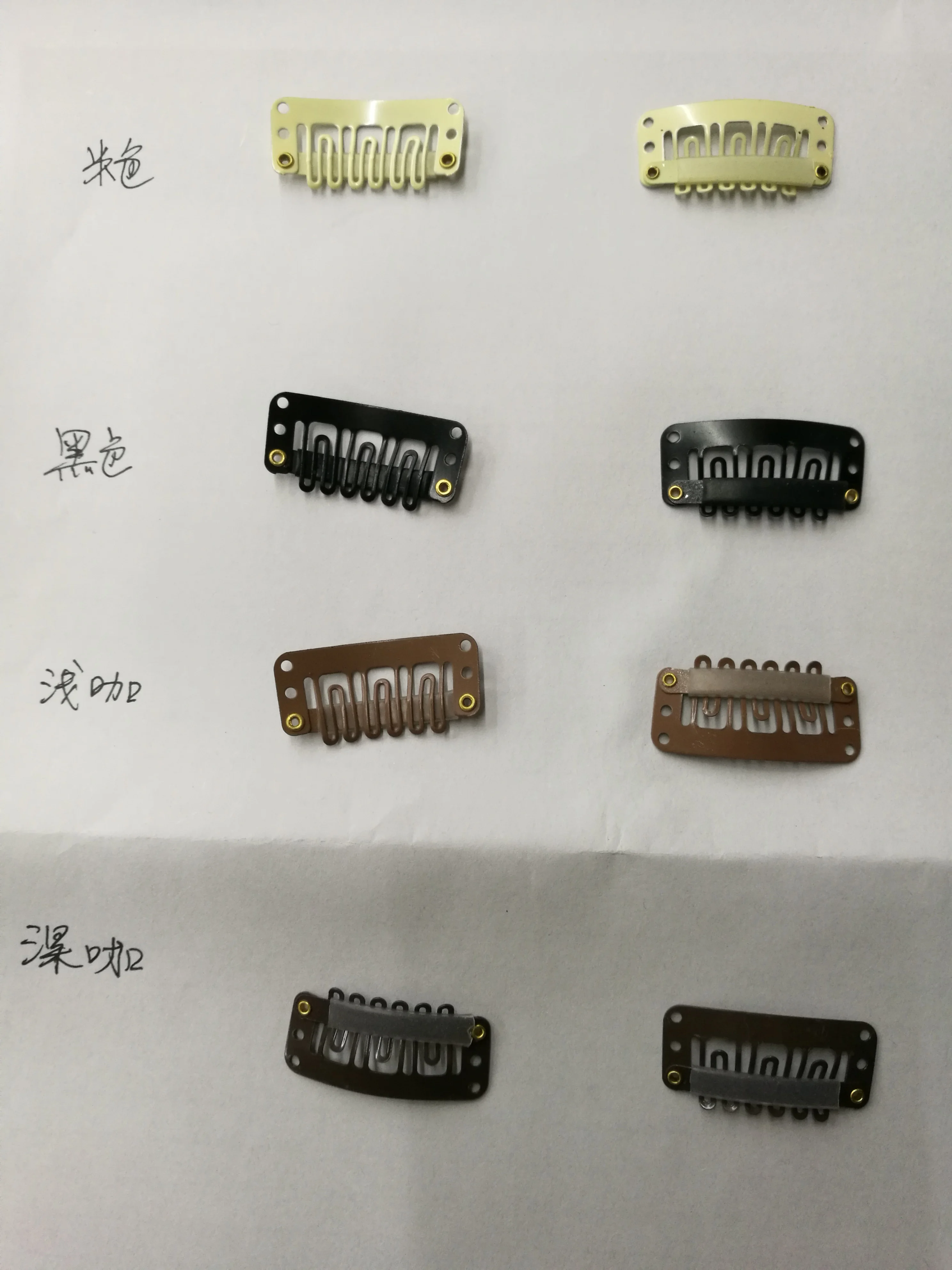 hair clips U-tip clips 3.2cm  1000pcs in one bag used for hair BB CLIPS