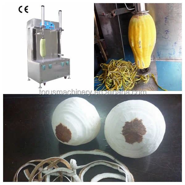 Automatic multipurpose fruit papaya muskmelon peeling machine