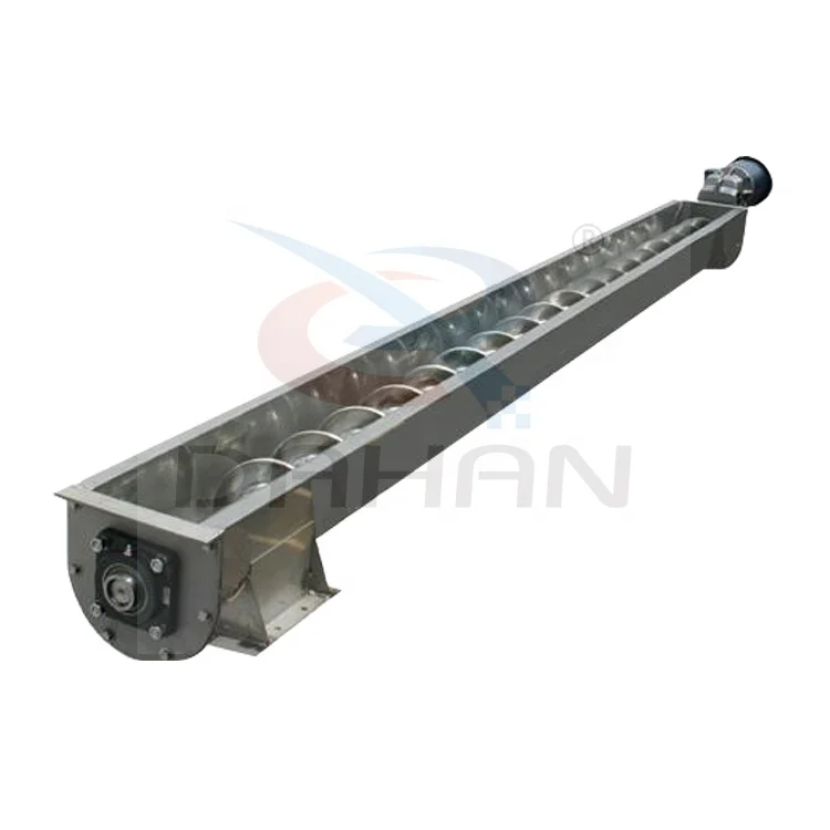 Screw Auger Conveyor Hopper Feeder Screw Conveyer Machine