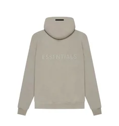High Street FEAR OF GOD ESSENTIALS New Double-line FOG Sweater Coat Trendy Logo Reflective Letters Loose Fashion Hoodies