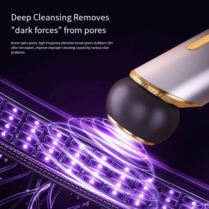 Radio Frequency Facial Machine Skin Therapy Wand Ion Therapy LED Light Machine for Neck Lift&Firm Tighten Skin Wrinkles Tool