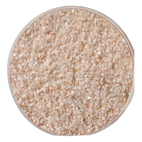 Widely Used Round Sand Art Picture Manufacturing Natural Color Round Sand