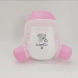 Rabby  Comfortable  Baby Diaper Skin Care Nappies Breathable Baby Diaper Pants And Wipes with Witness Indicator