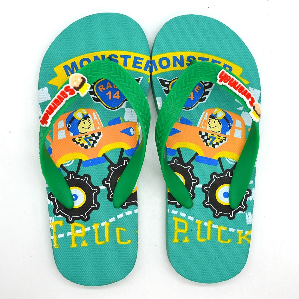 Детские шлепанцы Uniseason, желе, милый дизайн, новые детские сандалии