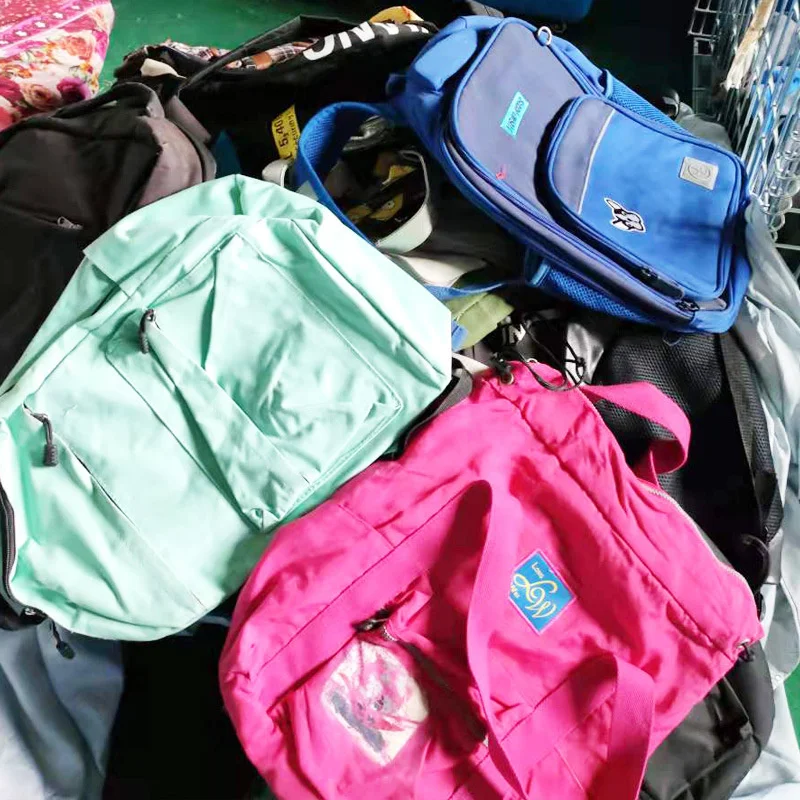 Branded Mix Ladies Bundle Used Leather Hand Bags Bales From Korea Second Hand Designer Bag In Bale Japan Used School Bag