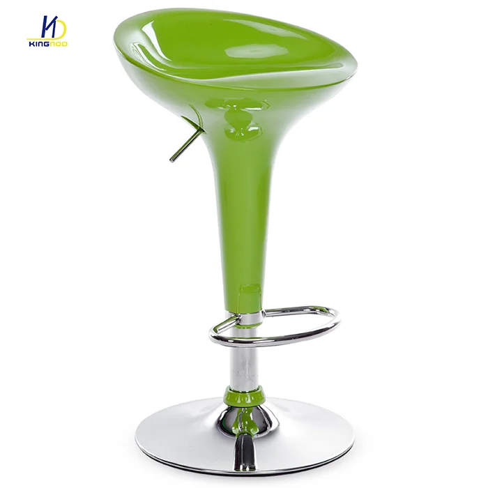 Modern design ABS adjustable bar stool for bar counter