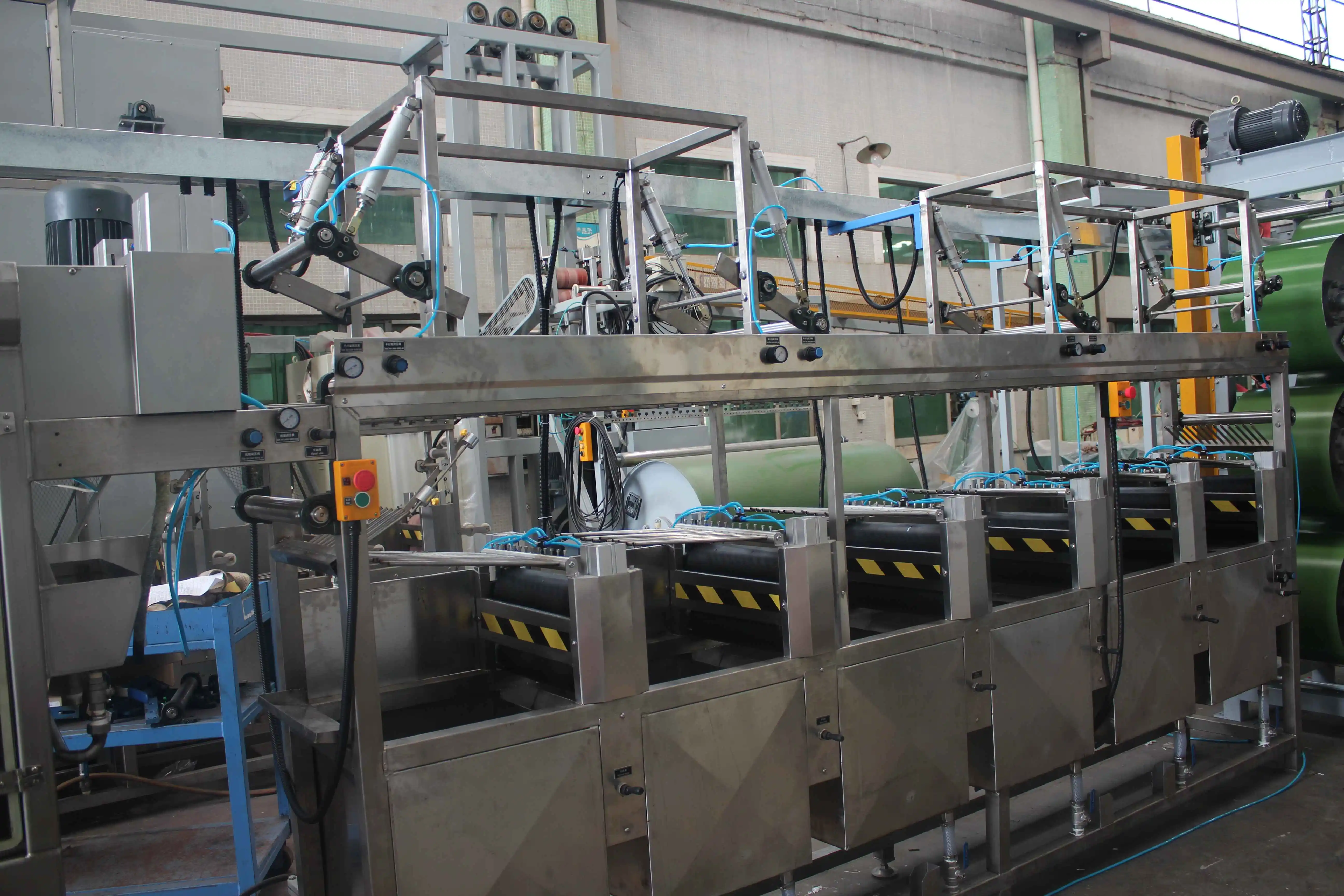 KINWAH narrow tape dyeing machine semi-automatic polyester label ribbons continuous dyeing machine