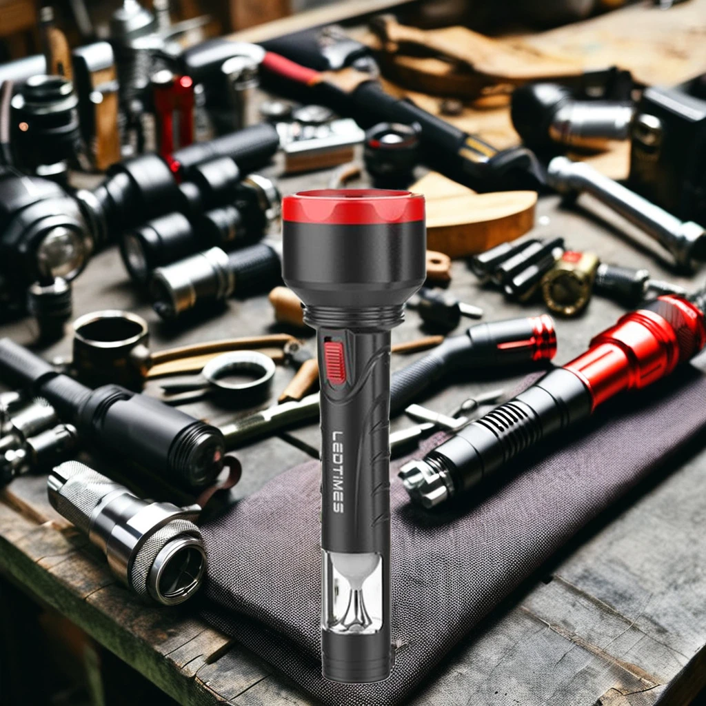 Pakistan Nepal Vietnam Indonesia selling Plastic Rechargeable Flashlight Led Torch Product  Camping  Hand Light  LEDTIMES Torch