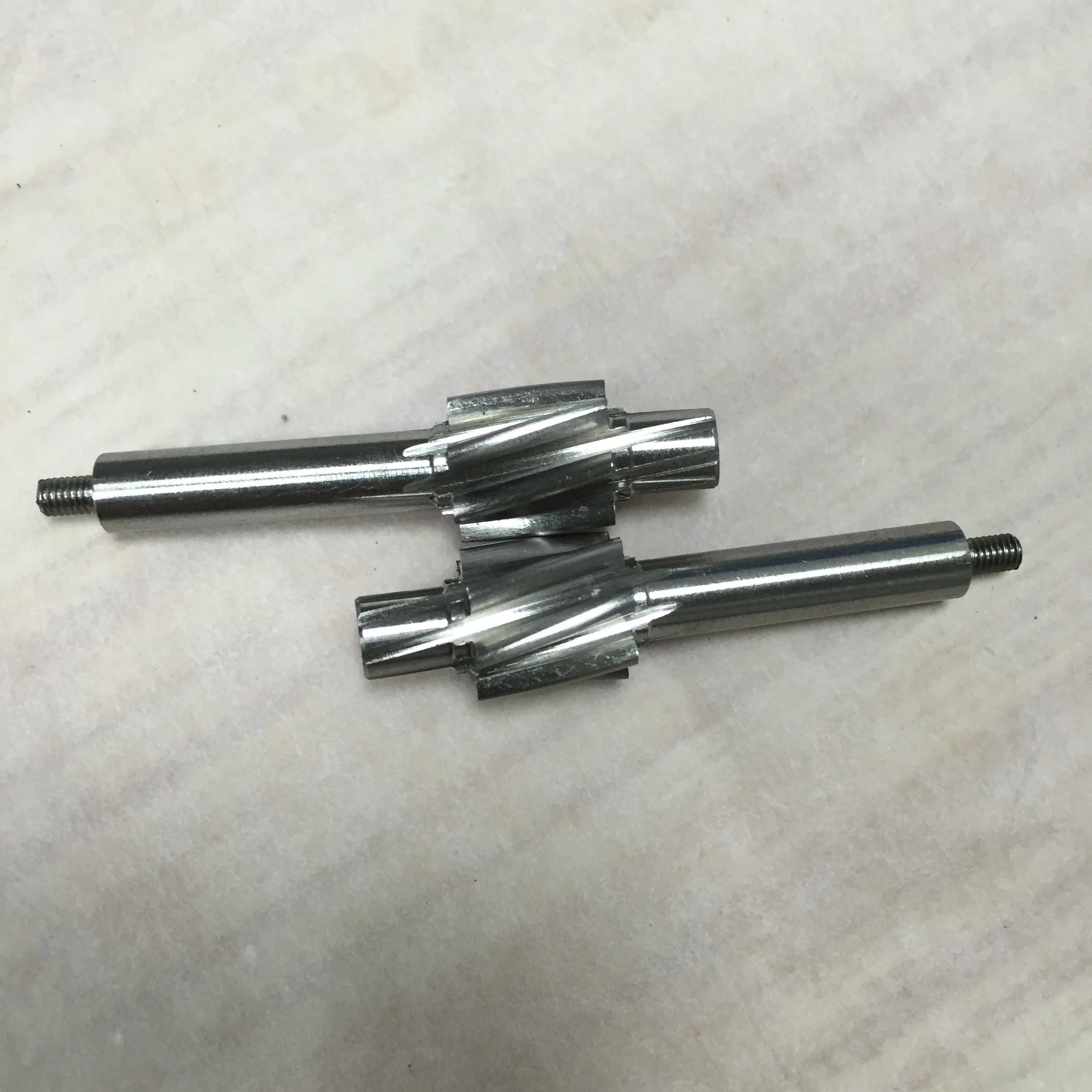 CNC Machine Shops 4 Axis CNC Milling Aluminum Copper brass bronze Gear shaft Parts Stainless Steel Gear  For Rapid Prototypes