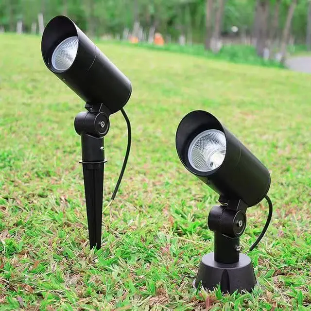 Custom 10W 20W Led Landscape Outdoor Garden Lawn Spike Light landscape lighting  for Garden decoration