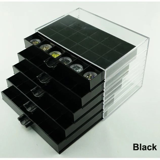 Professional 5 Layers Empty Press On Nail Tip Packaging Jewelry Box