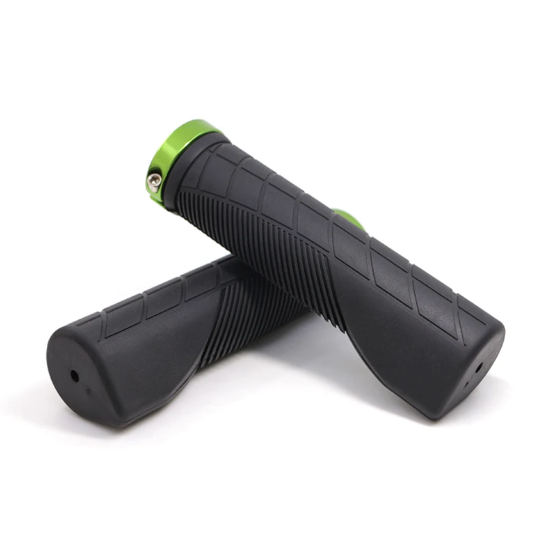 
XH-G201BL manufacturer wholesale cycle part bicycle new design lock on anti-skid rubber bicycle rubber grips 