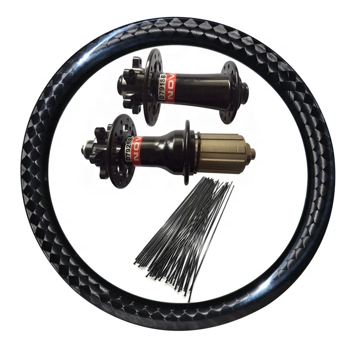 GoFast OEM Carbon Fiber Wheels Disc Novatec Hub 28mm Width Lightweight Carbon 700c Wheel 55mm Depth Carbon Tubeless Wheels