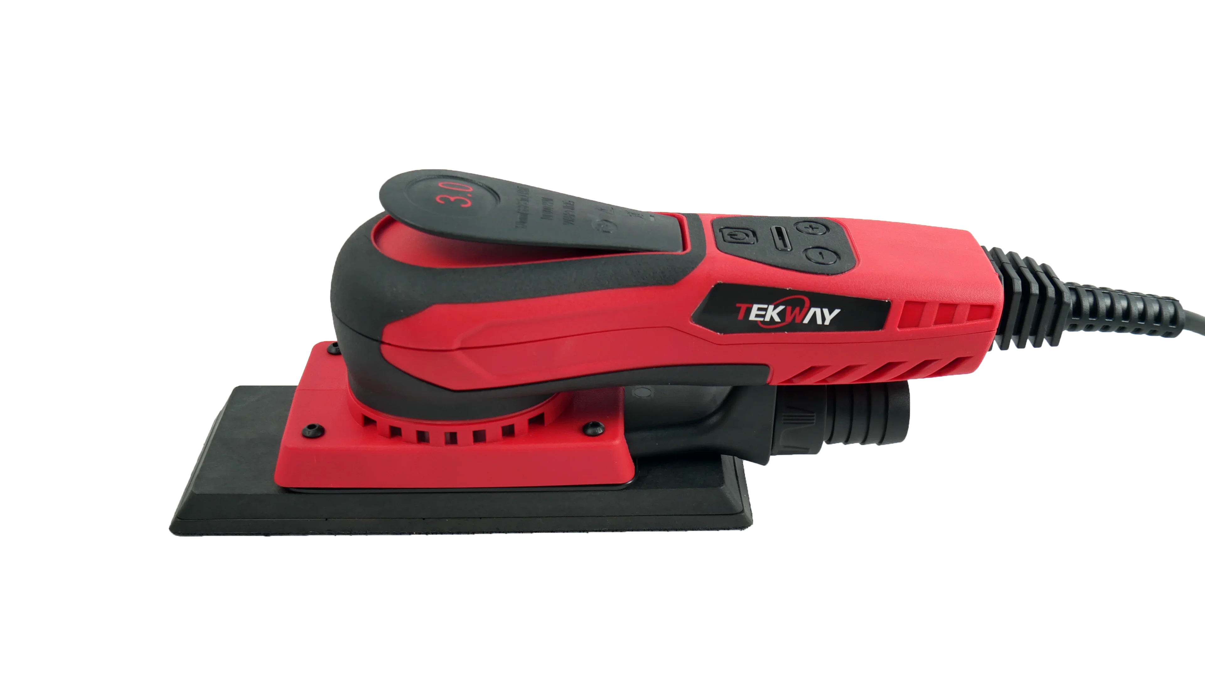 Electric Sander Supplier 70x198mm Tekway Power Square Sanding Machine Manufacturer Orbit 3mm Car care products