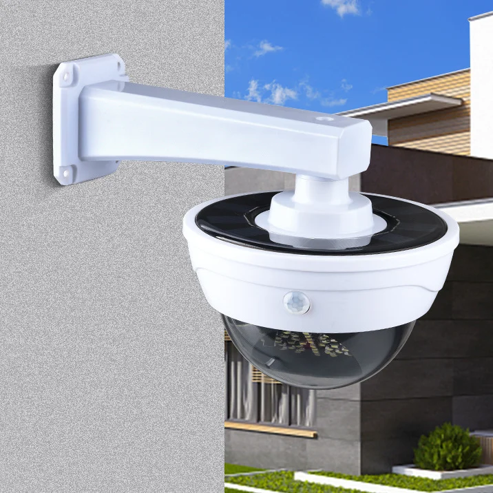 Factory Solar Smart Induction Garden Lamp Simulation Surveillance Camera Street Lamp Solar Lamp Outdoor Wall Lighting