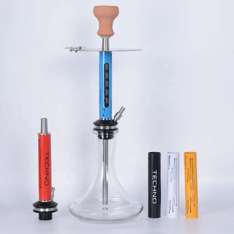 High quality gift box Nurburgring hookah smoking chicha sheesha portable hookah smoke shisha hookah with color box