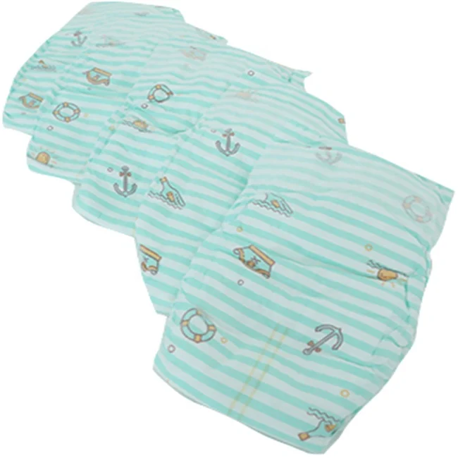 Wholesale Baby Diapers Soft Skin Disposable Baby Pant Diaper Grade B Baby Diapers In Bales
