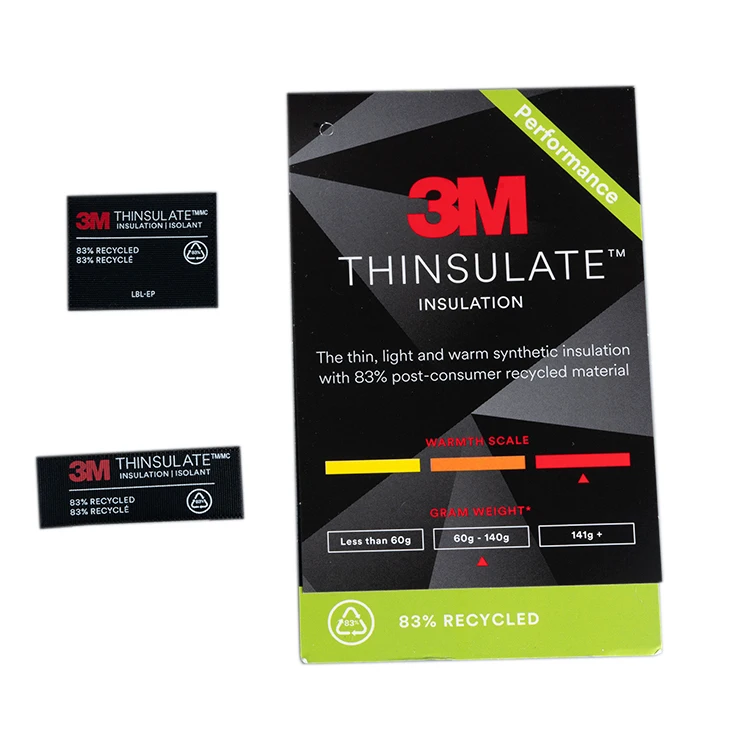 Type EP Clothing Breathable Fabric 3M Thinsulate Thermal Insulation Material Products