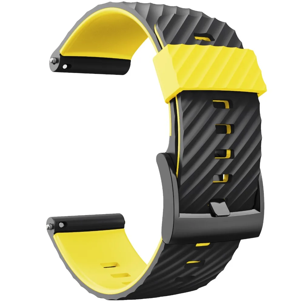 Сменный ремешок для Suunto 7/Suunto 9 мягкий силиконовый спортивный часов Baro/9 Spartan/9 GPS
