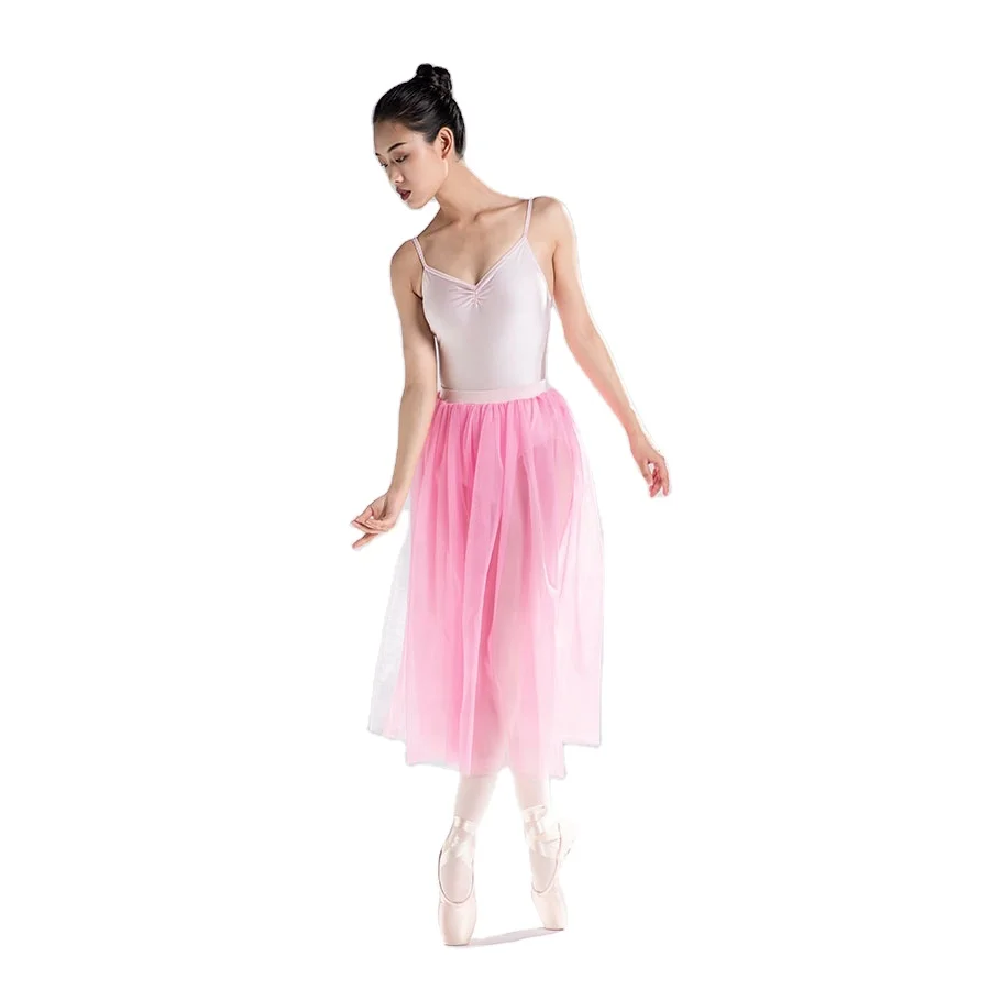 Girls Two-layers Romantic Ballet Tutu Skirt