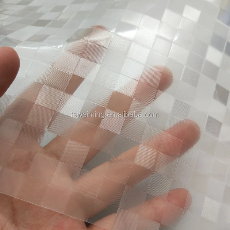 Electrostatic Adhesive Privacy PVC Glass Film For Windows