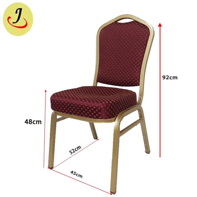 Manufactory Hot Sale Design Stacking Steel Banquet Chair for Event JC-L285