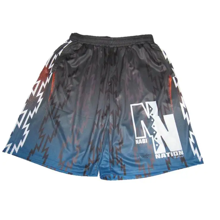 2024 New Designs American Basketball Wear Sublimation Mesh Polyester Basketball Shorts