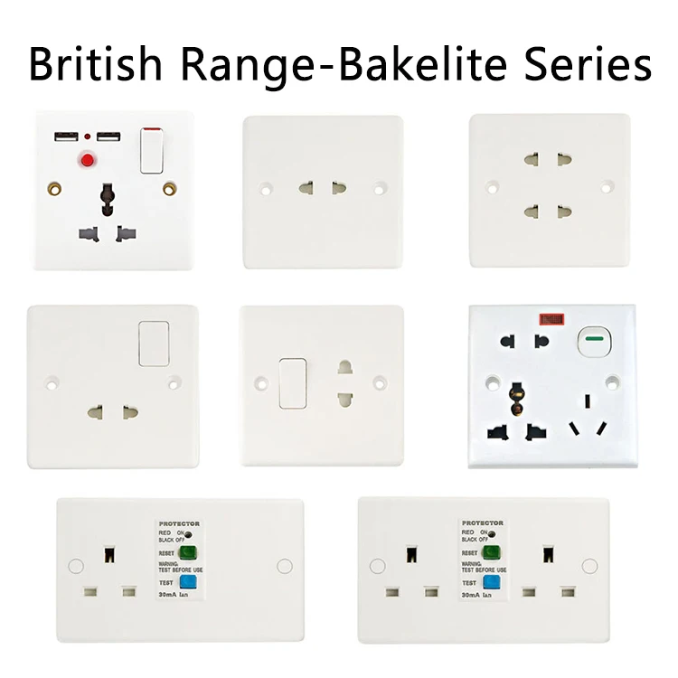 Wenzhou Manufacturer Kitchen 45A Rice Cooker Switch Socket With 13A Sockets And Switches