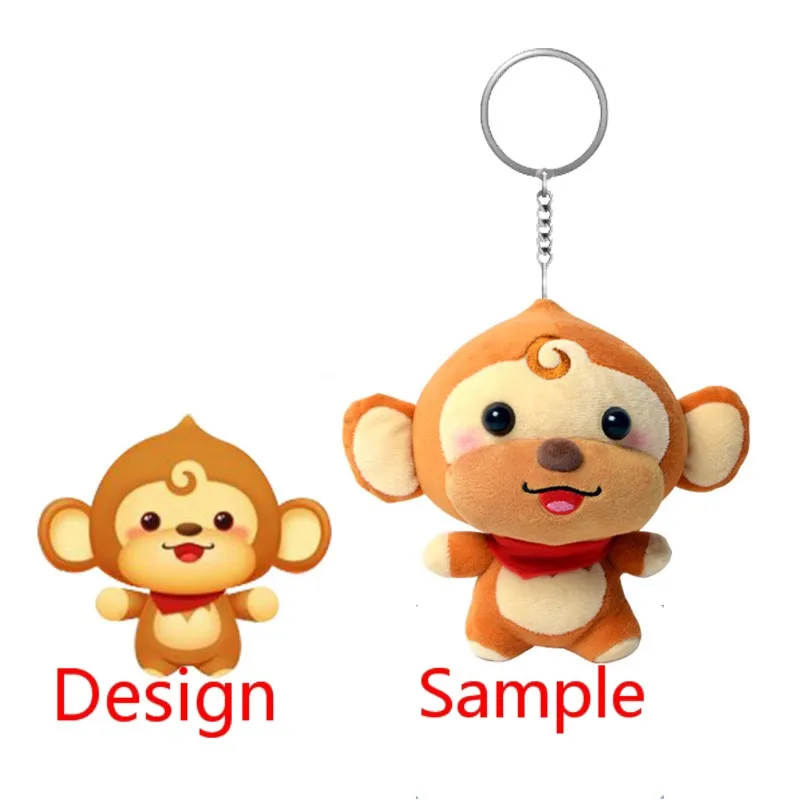 Лидер продаж высокое качество CE Astm OEM ODM Повседневная Веселая мягкая игрушка плюшевая кукла брелок