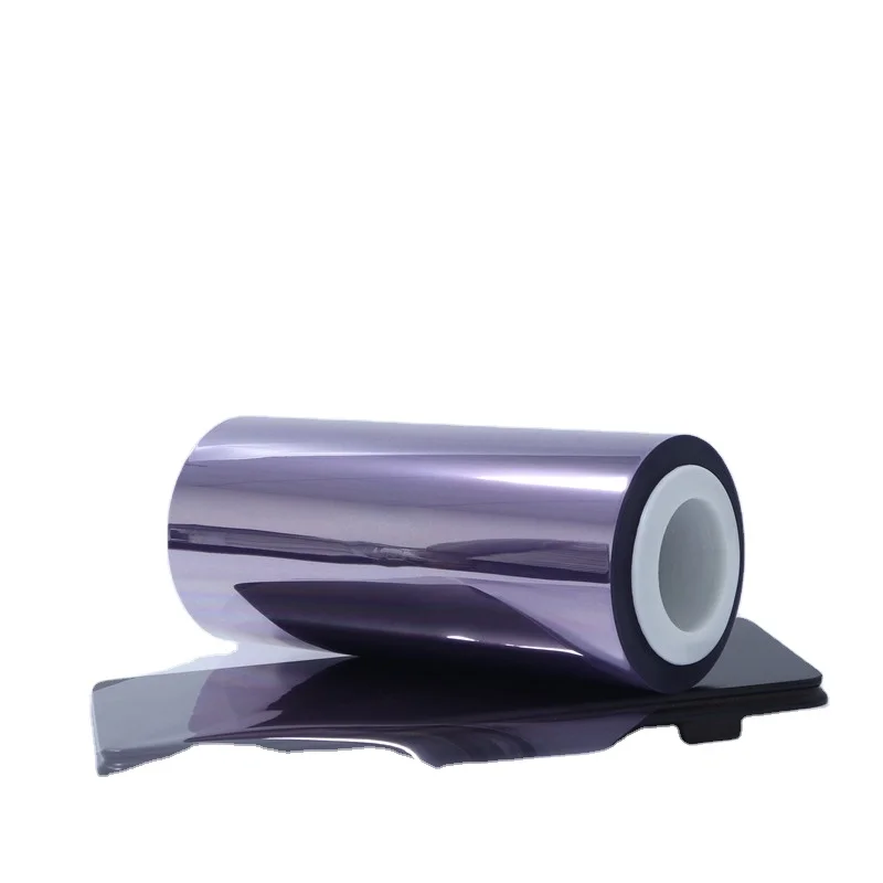 Hot sale customized VACUUM SEMI-METALLIZED PET FILM for packing and Explosion-Proof Window Film