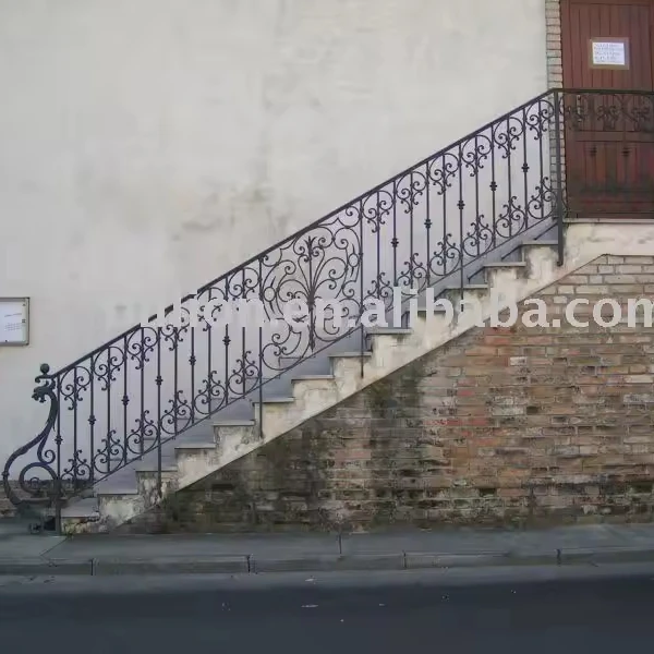 Outdoor Wrought iron stair