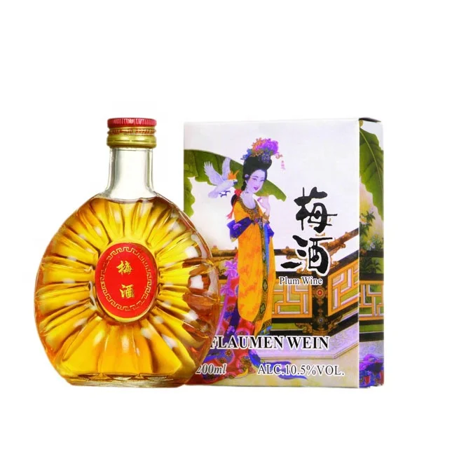 Wholesale Quality Guarantee Room Temperature 100Ml 250Ml 500Ml Clear Plum Fruit Juice Ice Wine Pomelo Wine