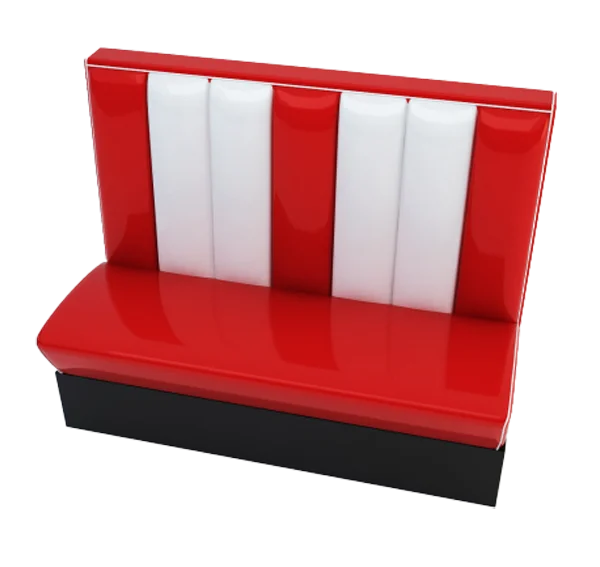 
American Style Retro Diner Booths Hollywood 2 Seater Diner Booth dining furniture booth 