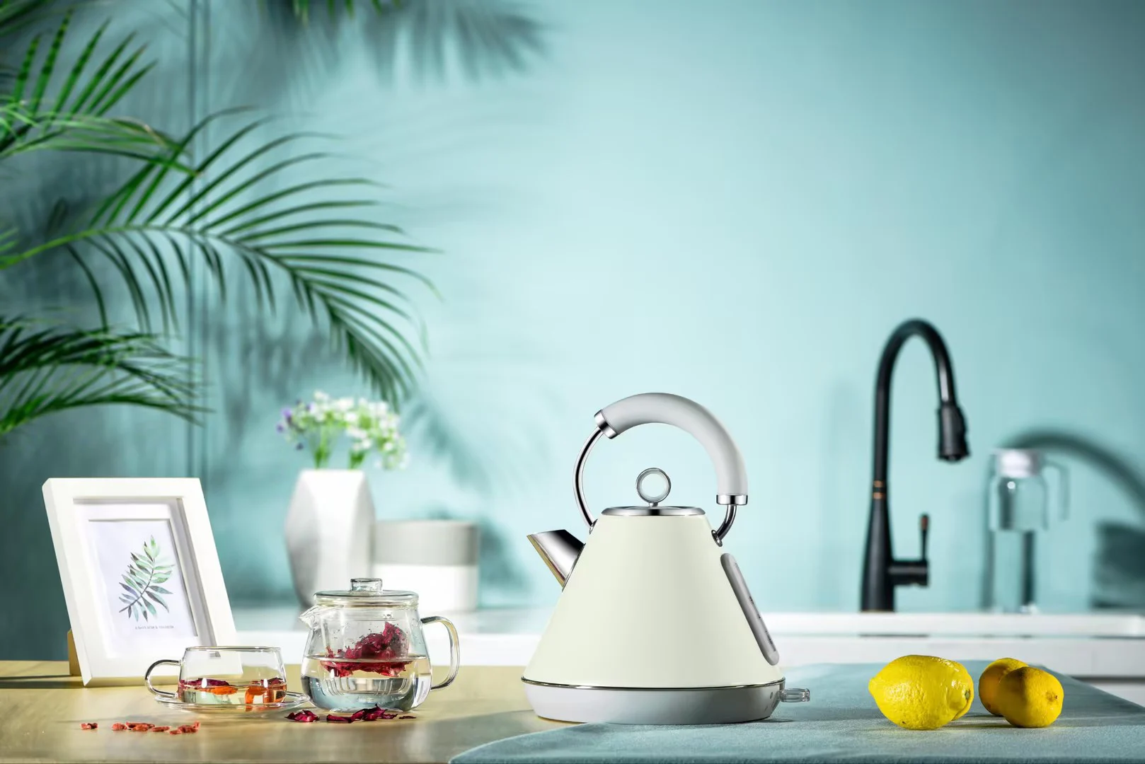 HUINING 1.8L 304 Stainless Steel Hotel electric kettle 1.7l Quick Boil Premium Coffee & Tea Kettle electric kettle water