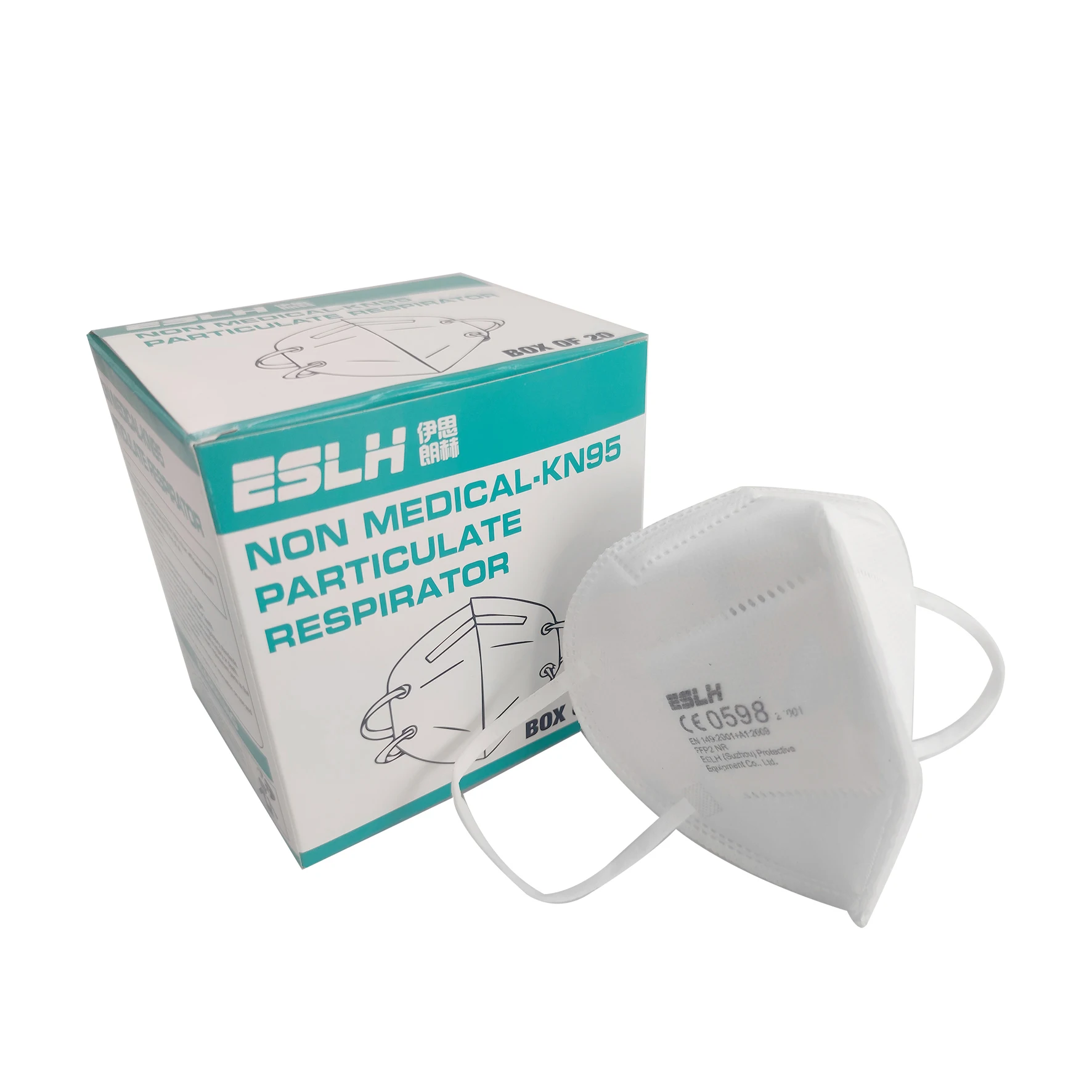 factory price FFP2 5 Layer dustproof nonwoven meltblown 5 ply disposable face mask