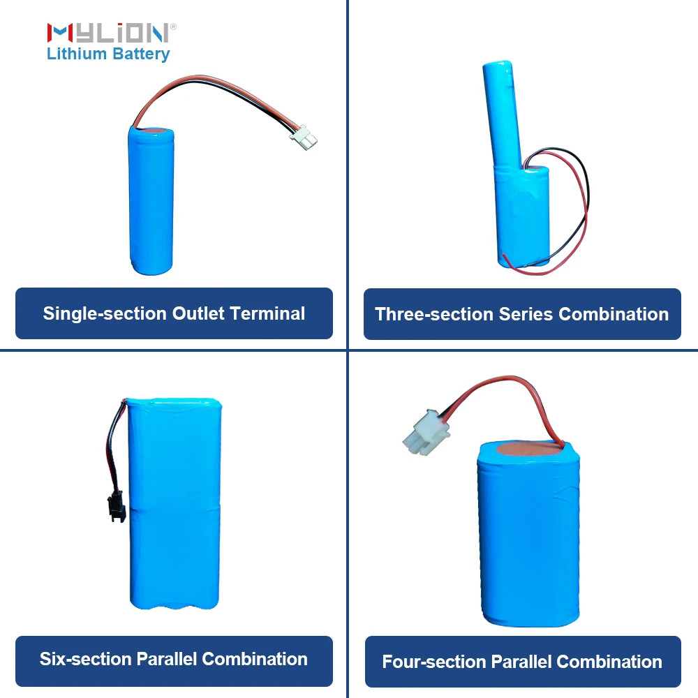High Capacity 2600mAh 7.4V 18650 Cylindrical Lithium Ion Battery Pack With Case For Portable Devices Market