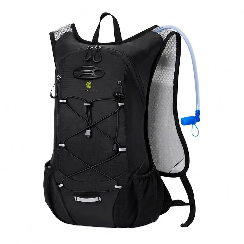 BSCI Factory Lightweight Cycling Hiking Hydration Backpack with 2L Bladder Hydro Water Daypack for Men Outdoor Activities